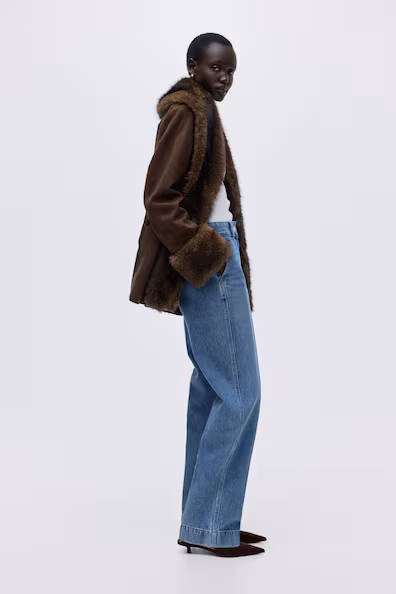 Джинсы HIGH широкие- Заказать в России