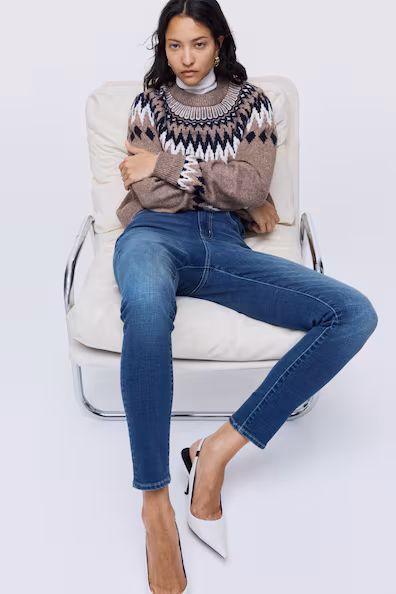 Джинсы SKINNY HIGH- Заказать в России