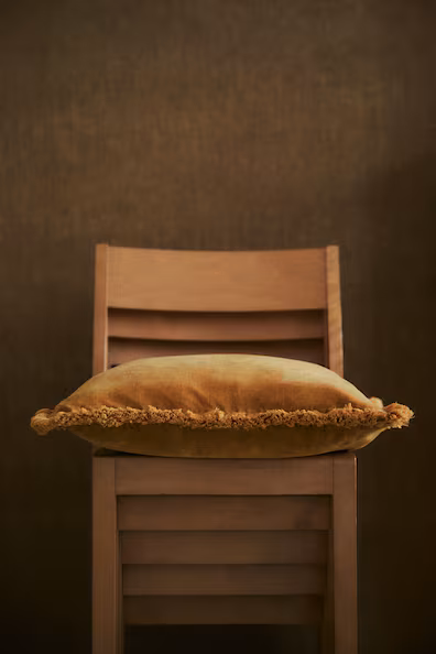 CAPA подушки из вельвета с бахромой- Заказать в России