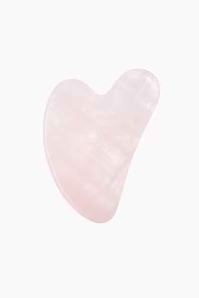 Массажер gua sha из розового кварца- Заказать в России