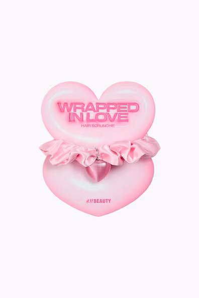 Ободок для волос из атласа с сердцем- Заказать в России