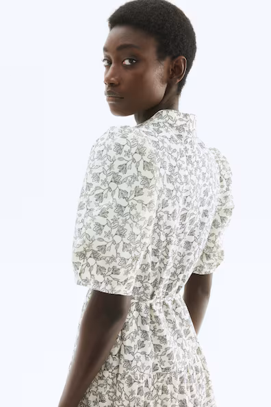 Длинное платье из хлопка- Заказать в России