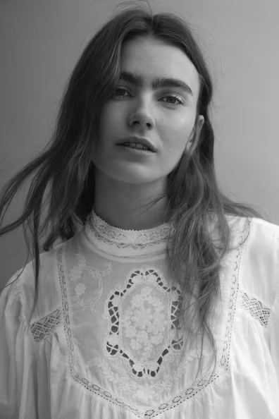 Блузка из хлопка- Заказать в России