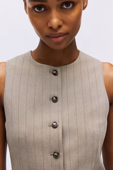 Длинный жилет- Заказать в России