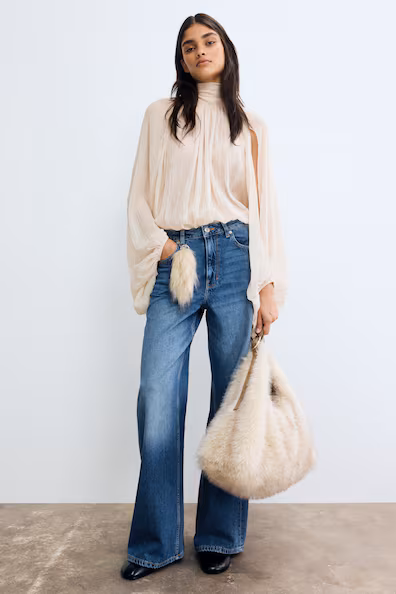 Джинсы супер высокой посадки