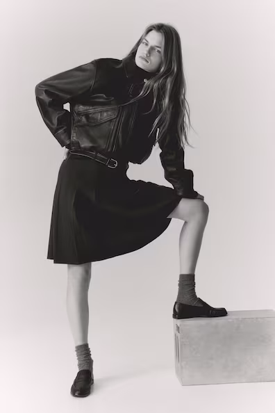 Юбка с поясом