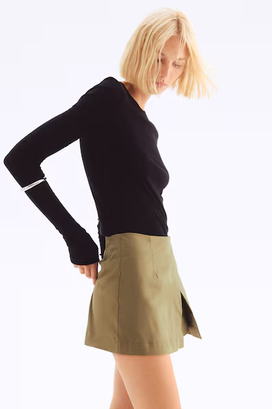 Юбка-шорты на завязках- Заказать в России