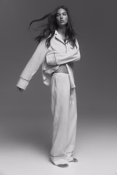 Пижама из хлопковой муселина