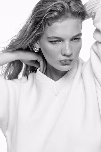 Свитер из шерсти с примесью- Заказать в России