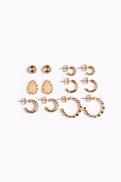 6 пар серег- Заказать в России