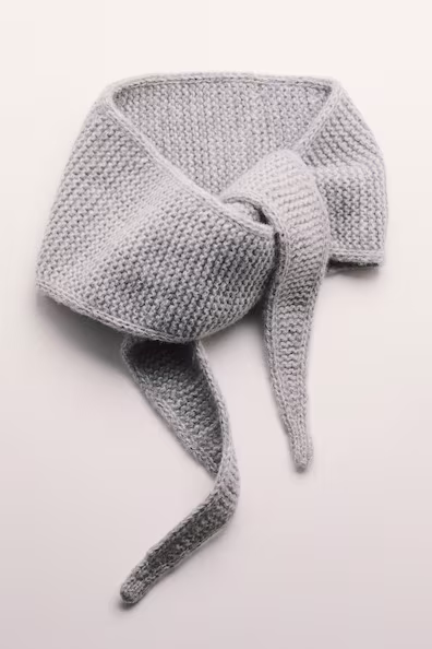 Шарф из вязаного полотна- Заказать в России