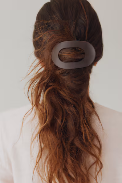 Овальная заколка для волос- Заказать в России