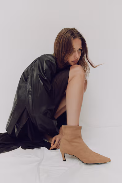 Лодочки с высоким каблуком- Заказать в России