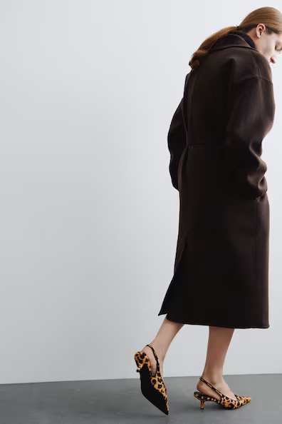 Босоножки на каблуке KITTEN из кожи- Заказать в России