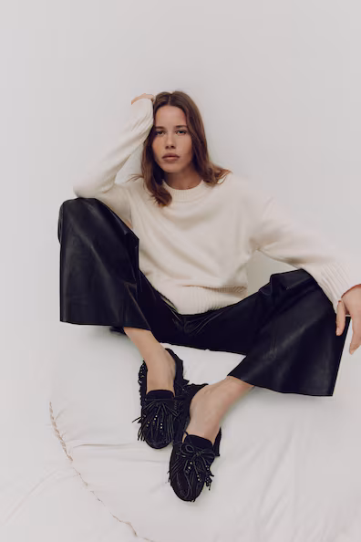 Лоферы из кожи- Заказать в России