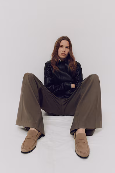 Лоферы из кожи- Заказать в России