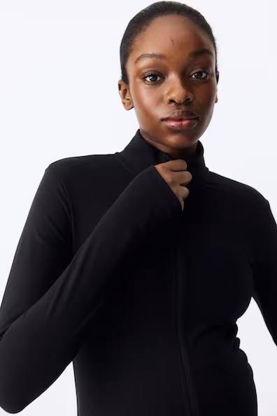 H&M спортивный жакет с молнией для беременных- Заказать в России