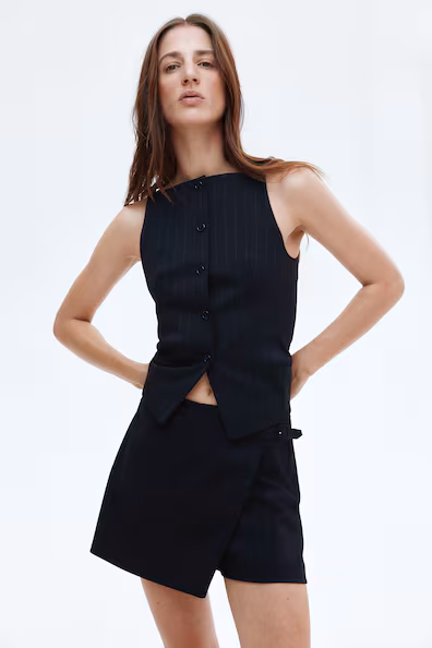 Завязывающаяся юбка-шорты- Заказать в России