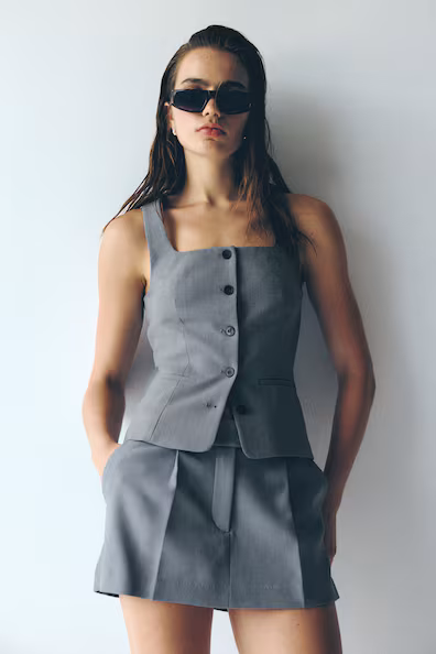 Классическая мини-юбка-шорты