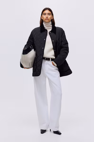 Стеганое пальто- Заказать в России