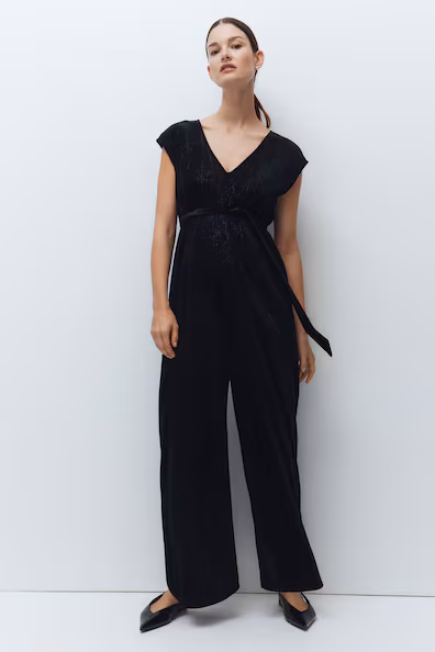 H&M мама комбинезон без рукавов с завязкой- Заказать в России