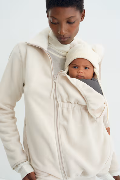 MAMA флисовое кенгуру-пальто BEFORE & AFTER- Заказать в России