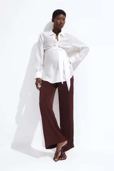 MAMA брюки с завязками BEFORE & AFTER- Заказать в России