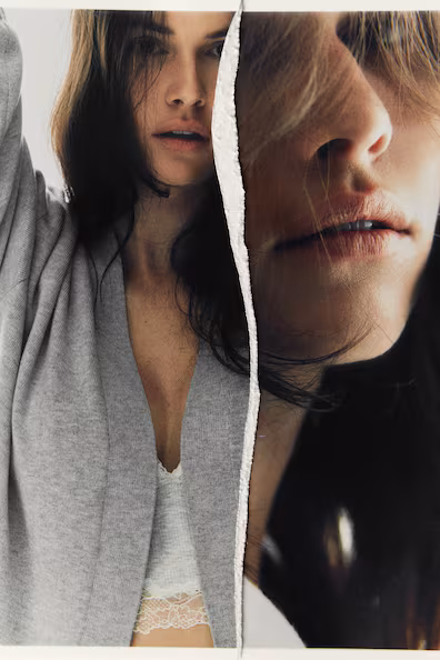 Кардиган из тянущегося трикотажа с поясом- Заказать в России