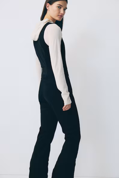 Комбинезон без рукавов с начесом внутри