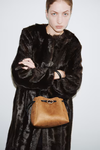 Сумка через плечо со шнурком для регулировки- Заказать в России