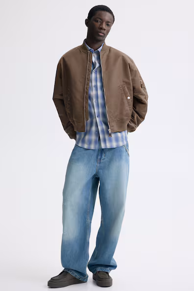 Стеганая куртка из нейлона- Заказать в России