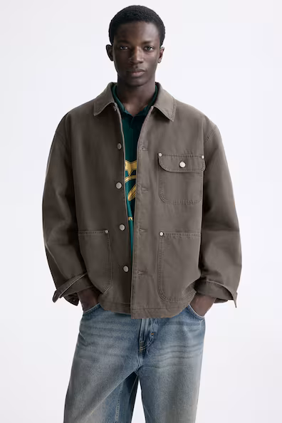 Подушечное рубашечное пальто- Заказать в России