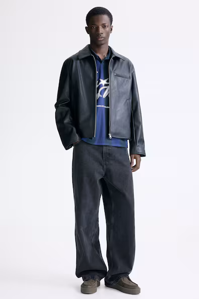 Пальто с воротником