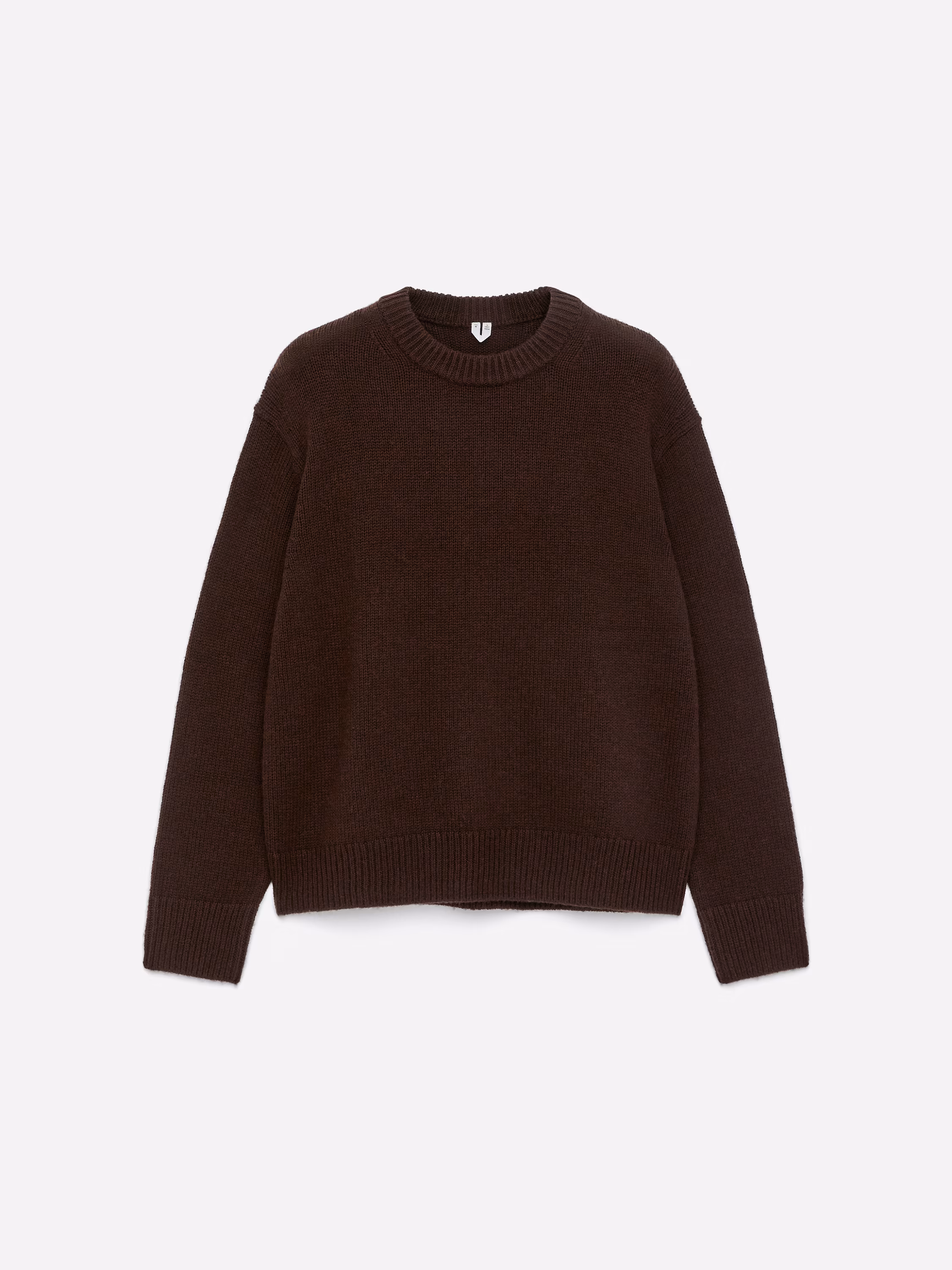 Свитер из грубой вязаной шерсти- Заказать в России