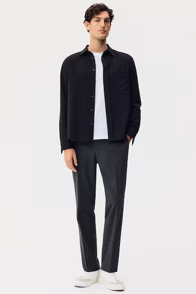 Строгие джоггеры SLIM FIT- Заказать в России