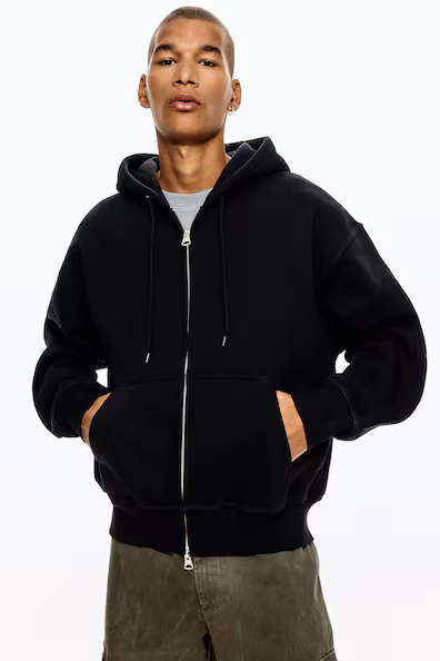 Пальто с капюшоном свободного кроя- Заказать в России