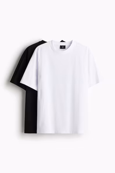 Пак из 2 футболок LOOSE FIT- Заказать в России