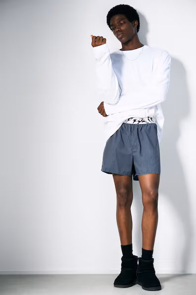 Шорты для пижамы боксеры- Заказать в России