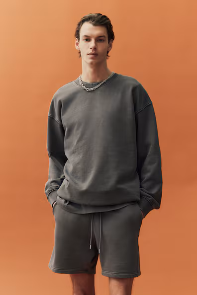 Шорты REGULAR FIT из флиса- Заказать в России