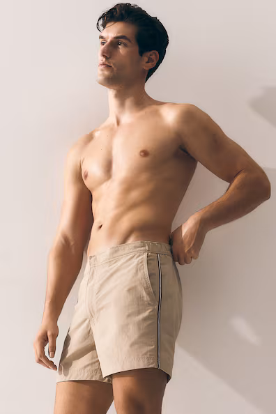 Плавки с контрастными вставками- Заказать в России