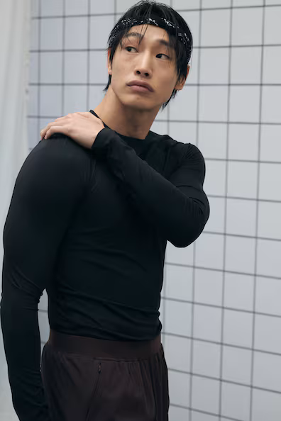 Спортивный свитер с DRYMOVE™ MUSCLE FIT- Заказать в России