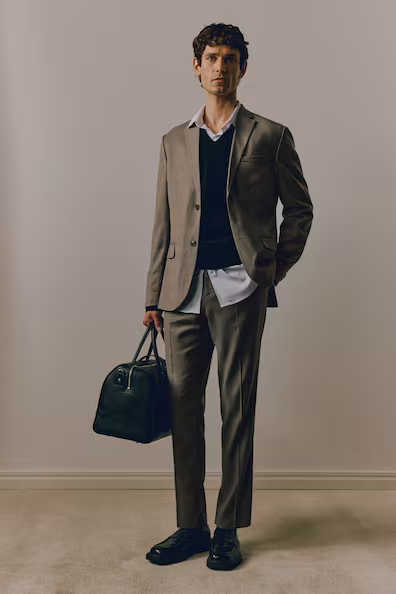 Брюки SLIM FIT для делового костюма