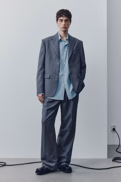 Пиджак однобортный из шерсти- Заказать в России