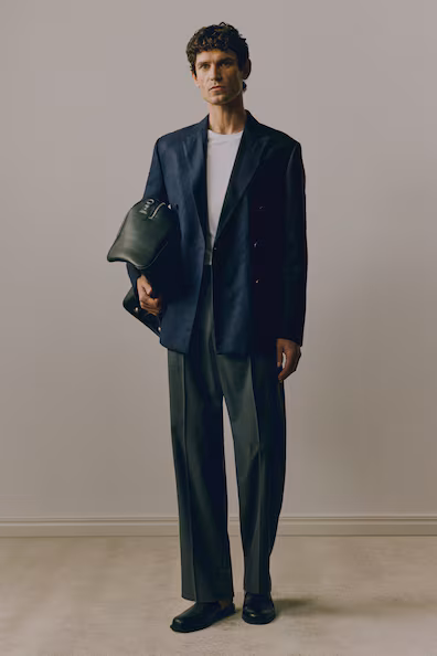 Жакет из льняной смеси RELAXED FIT- Заказать в России