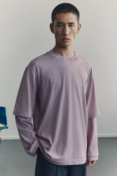 Свитер из пима-хлопка в несколько слоев- Заказать в России