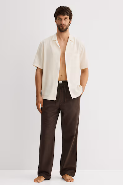 Брюки из фланели RELAXED FIT