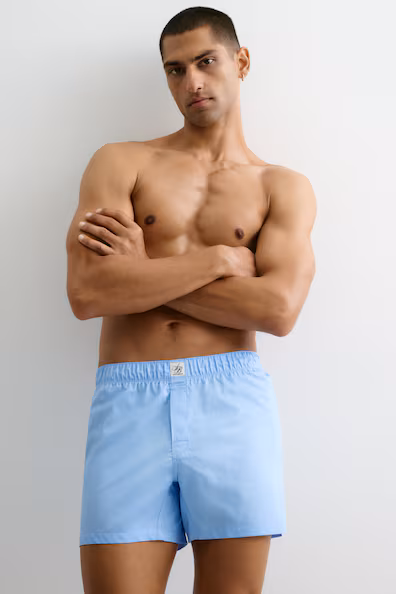 Пакет из 2-х боксеров из хлопкового атласа- Заказать в России