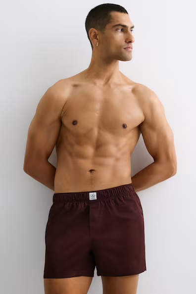 Пакет из 2-х боксеров из хлопкового атласа- Заказать в России