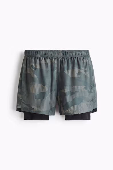 Двухслойные спортивные шорты с технологией DRYMOVE™- Заказать в России