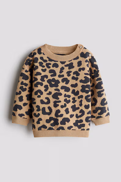 Свитер из жаккарда в рубчик- Заказать в России